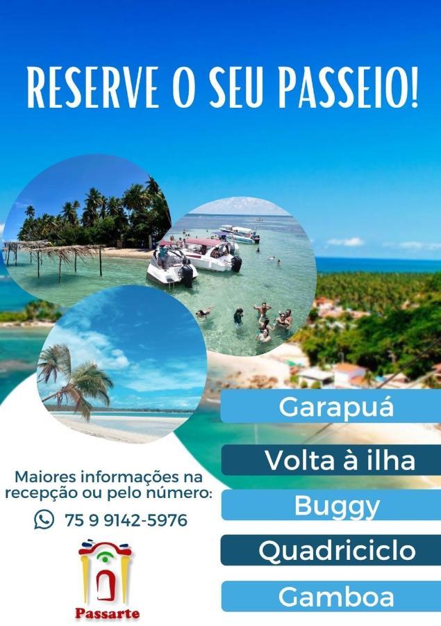 Pousada Passarte - Biquinha Hotel Morro de São Paulo Buitenkant foto